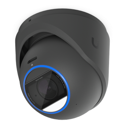UVC-G6-PRO-TURRET-B - Cámara IP Turret / 4K 8MP / Zoom Óptico 2.36× / IR 40 m (131 ft) / PoE+ / IP66 IK04 / Audio Bidireccional