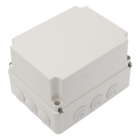 PST-1924-1ER - Caja de Derivación IP / 12 Glándulas Recortables / IP55 / Rango Térmico -40 a 120 °C / 190 x 240 x 165 mm (7.5 x 9.4 x 6.5 in) / Protección EMI y Antiestática