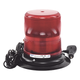X-7970R-VM - Baliza LED de Advertencia / SAE Clase I / 12-24 VDC / 11 Patrones de Destello / Montaje Magnético / 7" de Altura