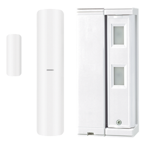 FTN-R-W-HKV - Sensor PIR Cortina / Exterior / Alcance 2 m (6.6 ft) o 5 m (16.4 ft) / Inalámbrico / Inmunidad 25 kg / Rotación 190°