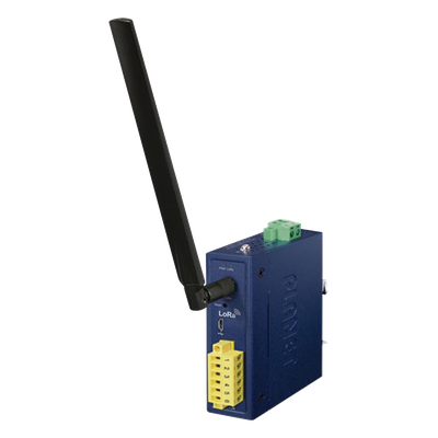 LN1130 - Controlador de Nodo Industrial / LoRaWAN / Modbus RS232+RS485 / IP30 / 9~48V DC 24V AC