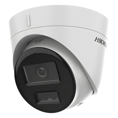 DS-2CD1343G2-LIUF - Cámara Turret IP / 4 Megapixel / Dual Light 30 m (98.4 ft) / AcuSense Lite / WDR 120 dB / IP67 / PoE