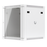 UACC-RACK-12U-WALL-600-G - Gabinete Rack 12U / Montaje en Pared / 4 Postes / Vidrio Templado / Carga 80 kg (176 lb) / 598 × 600 mm