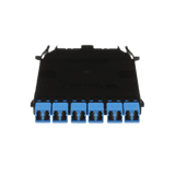 FHC9N-12-10AS - Cassette HD Flex Para 12 Fibras Monomodo OS2, de MPO a 6 Conectores LC Duplex, Método de Polaridad A, Color Azul