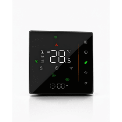 BAC006EZB - Termostato con tecnología inalámbrica ZigBee 4PIPE V Fancoil / 110 - 120VCA