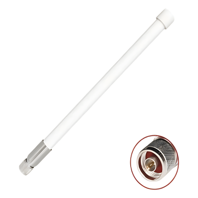TXPANT2458Q10VNM - Antena Omnidireccional / Doble Banda 2.4 GHz y 5 GHz / Ganancia 7 dBi y 10 dBi / Exterior / Cobertura 360° / Polarización Vertical