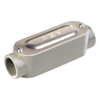 OC-0331C - Caja Condulet Tipo C / 1" NPT / Aluminio Diecast / Volumen 185 cm³ / 3 Conductores #4 AWG / UL y CSA