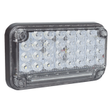 XLTE2335W - Luz de Advertencia LED / 66 LEDs / 7x4" / 12 VCC / 10 Patrones de Destello / Montaje Permanente / Color Claro
