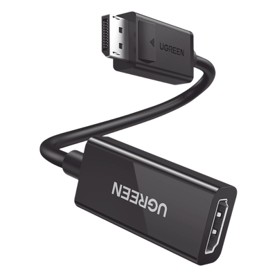 70694 - Convertidor DisplayPort a HDMI / 4K@60Hz / 3D / HDR / Blindaje Triple / 25 cm (9.84 ft) / ABS Antiinterferencias