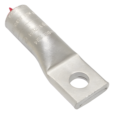 HUB-YA29-A1 - Zapata de Compresión de Aluminio / 250 KCMIL / Tornillo 1/2" / 350 kV / Lengua Recta / Estilo Barril Biselado