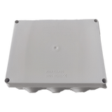 LP-WBX-200 - LinkedPro Caja Estanca de Conexiones IP65, 10 Entradas, 200x155x80 mm, Incluye Tornillería