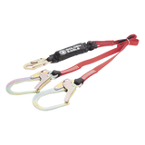SAWDG18 - Cable Amortiguador de Caída / Doble Gancho de Sujeción / 1.83 m (6 ft) / Capacidad 140 kg (310 lbs) / ANSI Z359.1