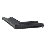 Z6AS-PNLA-24K - Patch Panel / 24 Puertos / Blindado Cat 6A / Angulado / 1UR