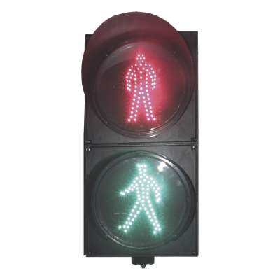 PROLIGHTPAS - Semáforo Peatonal / Indicador Alto/Siga Estático / Diámetro 20 cm / LED de Alta Intensidad / 110 VCA / IP Hermético