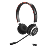 EVOLVE-65-DUO-MS - Diadema / Auricular Jabra Evolve 65 Stereo / Bluetooth / Cancelación de Ruido / 14h Autonomía (6599-823-309)