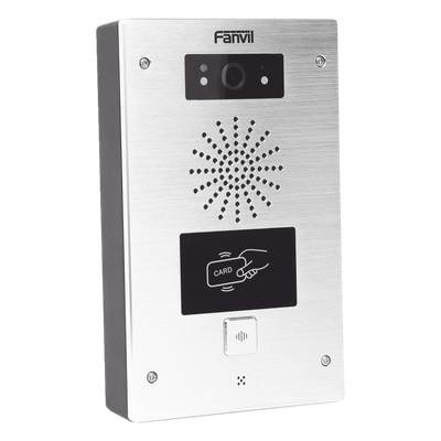 I32V - Video Portero IP / 2 Líneas SIP / Cámara HD 2MP / IR Nocturno / RFID / IP65 e IK10 / PoE 802.3af / Onvif / -40°C a 70°C