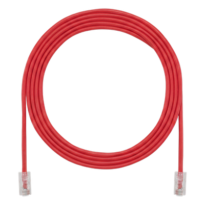UTP28X22RD - Cable de Parcheo UTP / Cat6A / 24 AWG / CM / 6.71 m (22 ft) / Rojo
