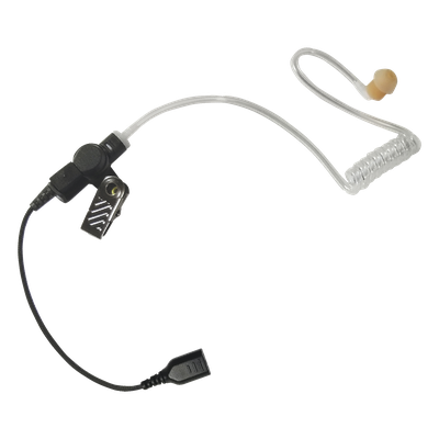 SNP-AT - Auricular de Tubo Acústico / Cable de Fibra Trenzada / Conector SNAP Tipo Mirage / Inserto Auditivo Rosa