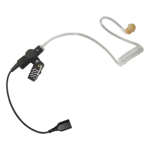 SNP-AT - Auricular de Tubo Acústico / Cable de Fibra Trenzada / Conector SNAP Tipo Mirage / Inserto Auditivo Rosa