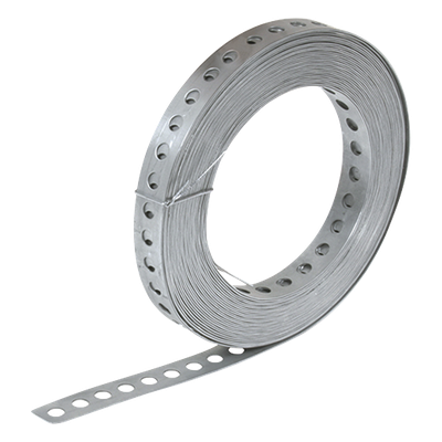 ANC-CPF10 - Cinta Perforada / 19 mm Ancho / 0.5 mm Espesor / 10 m Longitud / 32.8 ft / Acero Pregalvanizado