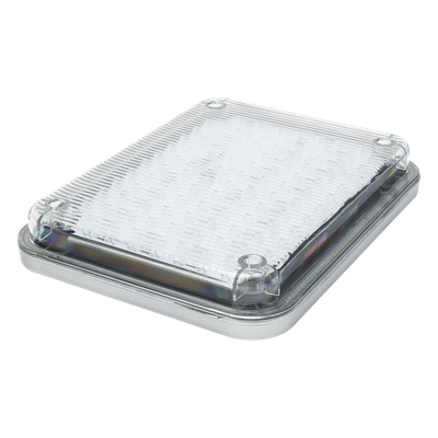 X-LTE-515-W - Luz de Advertencia LED / 104 LEDs / 9x7" / 12 VCC / 1 A / Fijo y Parpadeante / Montaje Permanente