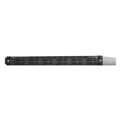 FS2500/S - Servidor NAS Flash / 12 Bahías SSD SATA 2.5" / 1U Rack / 170,000 IOPS Lectura / 82,000 IOPS Escritura / 2x 10GbE / 2x 1GbE / CPU AMD Ryzen V1780B