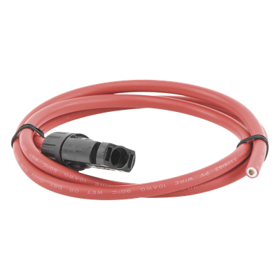 CBLMC41MRED - Cable Fotovoltaico / 1 m (3.28 ft) / 10 AWG / MC4-M / Rojo