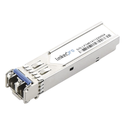 LP-IND-SFP-1G-SM-10 - Transceptor Óptico SFP Industrial / Monomodo 1310 nm / 1.25 Gbps / 1000BASE-LX / LC/UPC Dúplex / DDM / Alcance 10 km (6.2 mi) / Rango -40 a 85°C