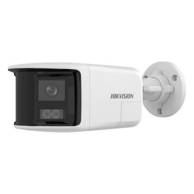 DS-2CD1T63G2P-LIUF/SRB - Cámara Bala IP / 6 Megapixel / Smart Hybrid Light 40 m (131.2 ft) / 180° Campo de Visión / Audio Bidireccional / IP67