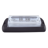 X13-R - Luz Auxiliar Ultra Brillante / 4 LEDs / Rojo / 10-30VCC / 23 Patrones / 3.9 x 1.3 x 1.0 in