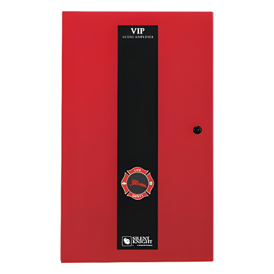 VIP50 - Amplificador Inteligente de 50 Watts para Sistema de Evacuación por Voz, con Fuente de Alimentación y Respaldo de Batería