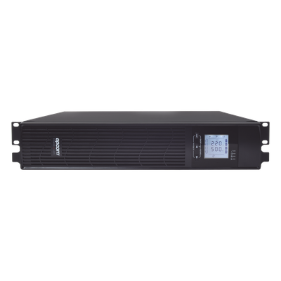 EPU1000RTOL2U - UPS de 1000VA/900W / Topología On-Line Doble Conversión / Entrada y Salida de 120 Vca / Clavija de Entrada NEMA 5-15P / Pantalla LCD Configurable /Formato Rack/Torre