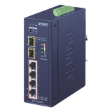 IGS-624HPT - PLANET IGS-624HPT switch No administrado Gigabit Ethernet (10/100/1000) Energía sobre Ethernet (PoE) Azul