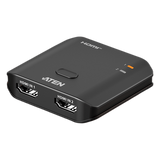 VS5821 - Switch HDMI 2 Puertos 8K Essentials | 48 Gbps | 8K @ 60Hz y 4K @ 120Hz | RapidSync™ | HDR10+ | VRR | ALLM | HDCP 2.3 | Audio LPCM 7.1 | Diseño Compacto