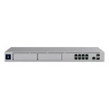 UDM-PRO-MAX - Cloud Gateway 10G / Rack 1U / 8x 1 GbE + 1x 2.5 GbE + 2x 10G SFP+ / IDS/IPS 5 Gbps / 2000 Clientes / 2 Bahías HDD 3.5" RAID 1 / SSD 128 GB