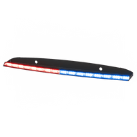 Visera Interior Trasera Tricolor Rojo/Azul/Ambar , 144 Led, Con Bracket Ford Police Interceptor 2020 +, Necesario CZMATSIBSYS