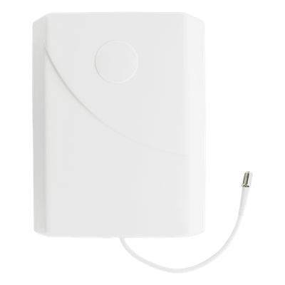 311-155 - Antena Tipo Panel de Montaje en Pared, Multibanda 700-960 MHZ/ 1710-2170 MHz, 75 Ohm, conector F hembra.