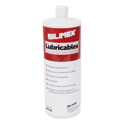 LUBRICABLES-1LT - Lubricante Dieléctrico para Jalado de Cables / Compatible con Eléctricos, Datos y Fibra Óptica / Conductividad 0 S / Insoluble en Agua / 1 Litro / 0.26 gal