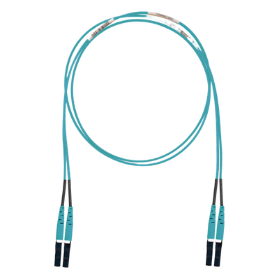 FX2ELLNLNSNM005 - Jumper de Fibra Óptica Multimodo 50/125 OM3 / LC-LC Duplex / LSZH / 5 m (16.40 pies) / Aqua