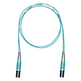 FX2ELLNLNSNM005 - Jumper de Fibra Óptica Multimodo 50/125 OM3 / LC-LC Duplex / LSZH / 5 m (16.40 pies) / Aqua