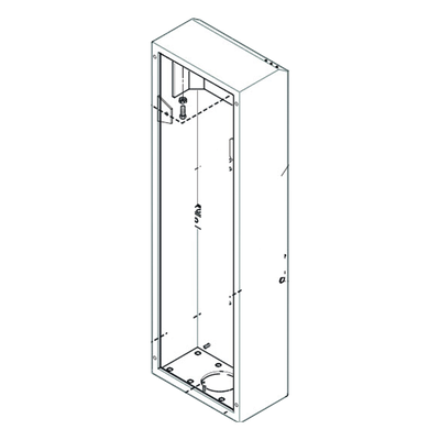 406019 - Gabinete sin Tapa para Barrera FAAC 615