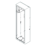 406019 - Gabinete sin Tapa para Barrera FAAC 615