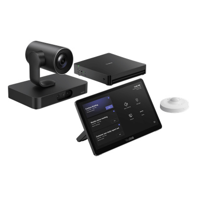 MVC-S80-C5U-000 - Sistema de Videoconferencia / Microsoft Teams Rooms / Intel Ultra 5 con NPU / Cámara Dual 4K / Zoom Óptico 20x / Panel Táctil 11.6" / Compartir Inalámbrico 1080p
