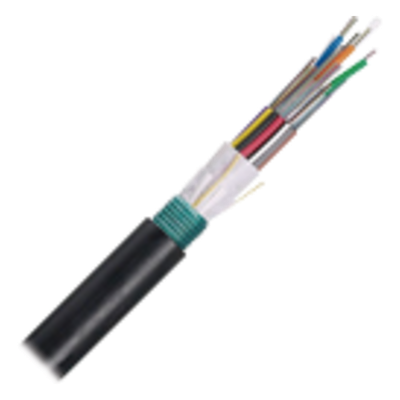 FLSNX06 - Cable de Fibra Óptica / 6 Hilos / Multimodo OM3 50/125 / Armadura de Acero Corrugado / Bloqueo de Agua en Seco / OSP / MDPE