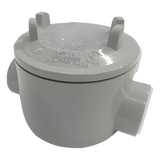GRC-0561 - Caja de Conexión a Prueba de Explosión / Aluminio Libre de Cobre / Rosca NPT 1 1/2" (38.1 mm) / IK09 / Sellado Neopreno