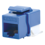 LP-KJ-610-BU - Módulo Jack Cat6 sin herramienta (toolless) keystone - Color Azul