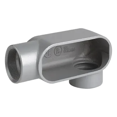 HUBLL27SA - Caja Condulet Tipo LL / 3/4" / Aluminio libre de cobre / NEMA 3 / Compatible forma 7
