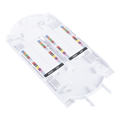 FOST-220J-A104 - Charola de Empalme para Fibra Óptica / 24 Empalmes por Fusión / Capacidad 144 Núcleos / IP68 / -40°C a +65°C / Φ220x480 mm