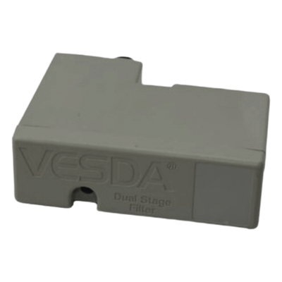 VSP-005 - Filtro de Cartucho / Filtrado de Dos Etapas / 90x63x30 mm / 3.5x2.5x1.2 in / Compatibilidad VESDA VLC-VLF-VLP-VLS