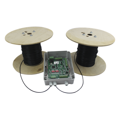 MIC-2Z-1000 - MICALERT Cable Sensor para Paredes, Rejas Rigidas o barandales / 2 zonas de 305 metros / 610 Metros de Protección Total